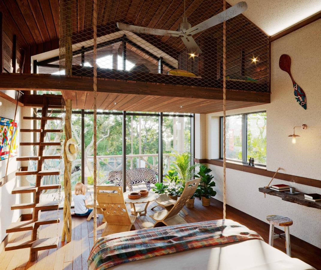 Crecy-la-Chapelle Parrot World - Les Lodges מראה חיצוני תמונה