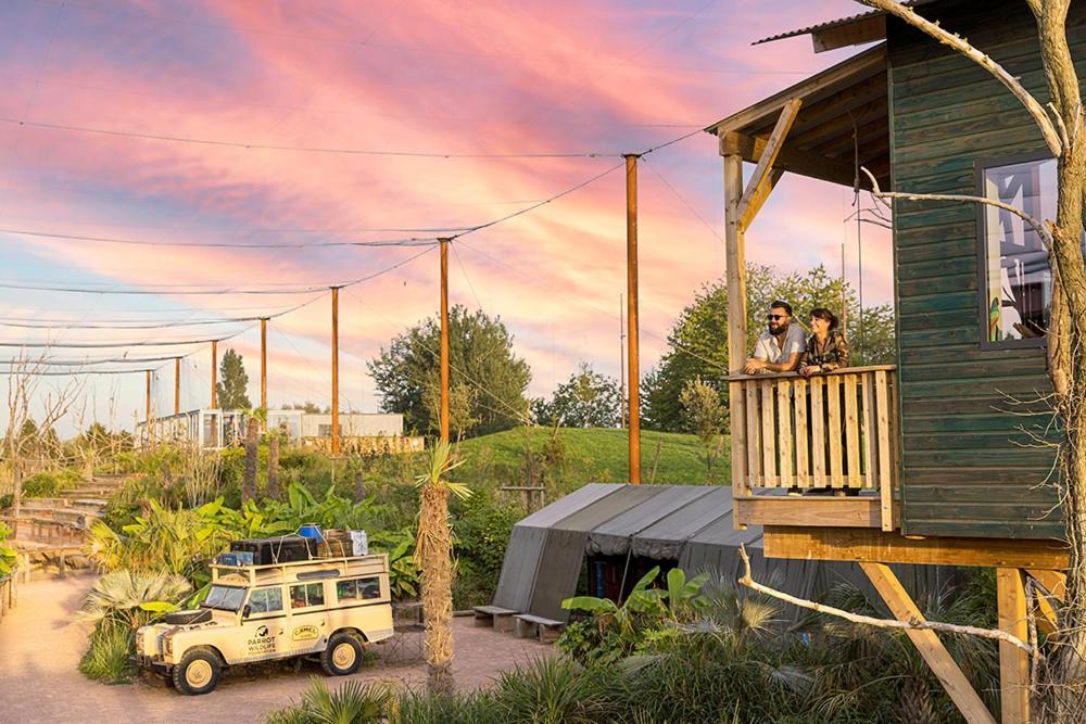 Crecy-la-Chapelle Parrot World - Les Lodges מראה חיצוני תמונה
